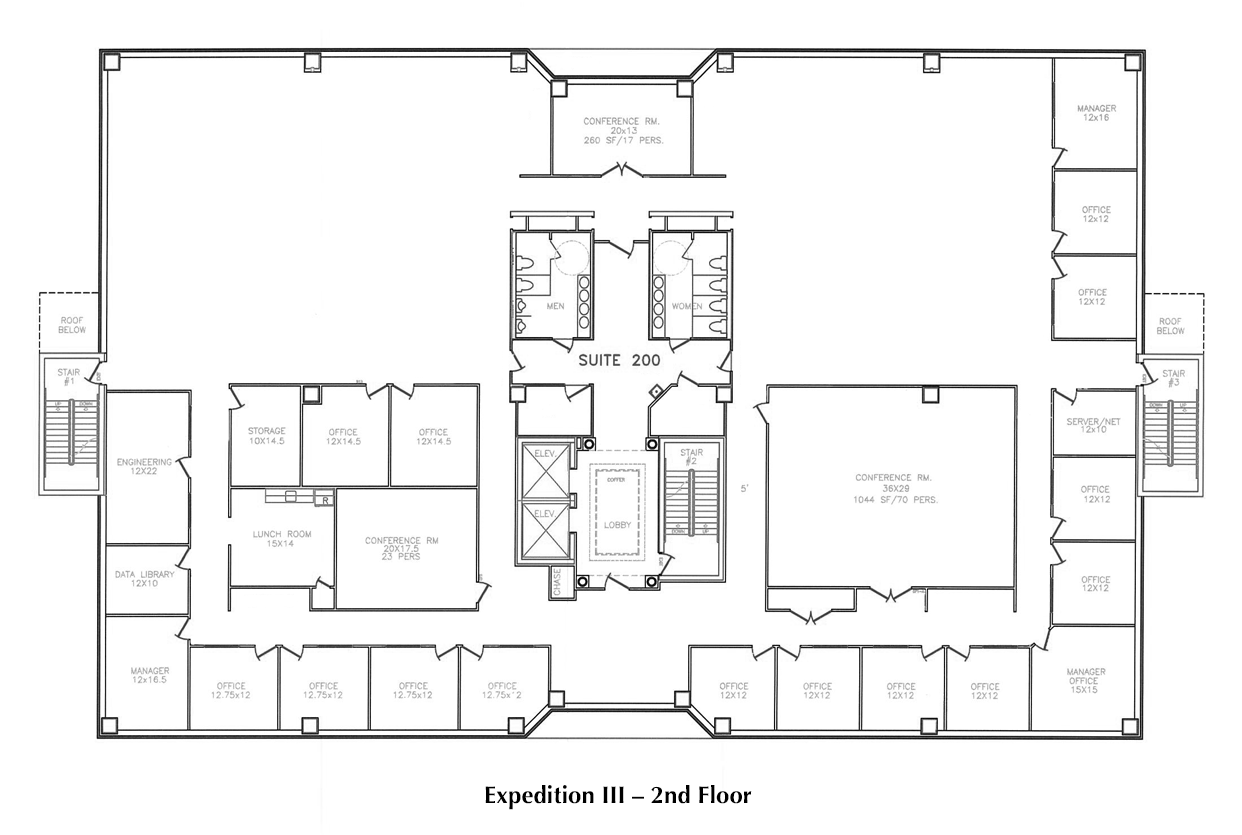 Expedition III floorplan - 2nd floor